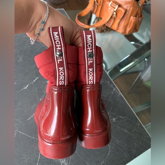 Michael Kors Blakely Rain boots size 8 - Picture 4 of 7